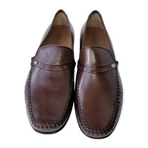Florsheim Brown "Venezia" Genuine Leather Shoes Man's Size 13